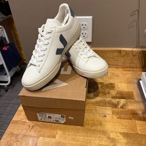 Veja Campo Leather Shoes - Extra White